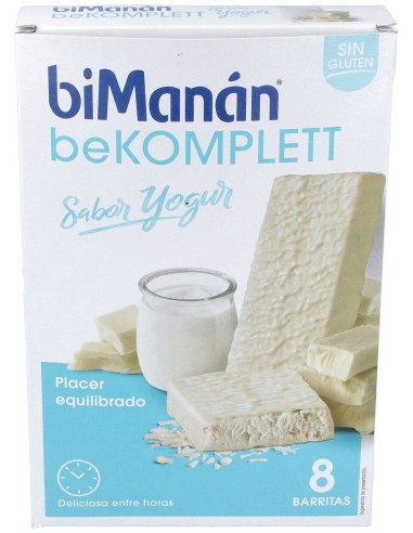 Bimanan Bekomplett Barritas Yogur 8 Ud