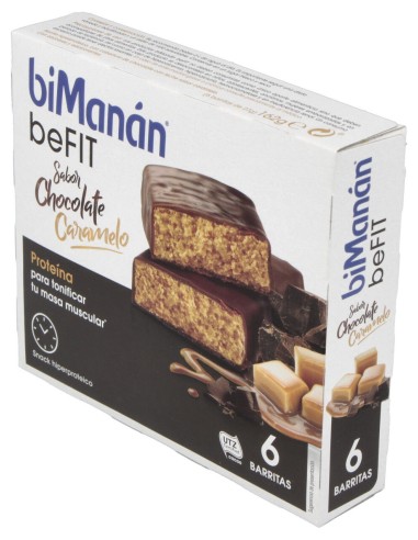 Bimanán® Pro Barritas Chocolate Caramelo 6 Barritas