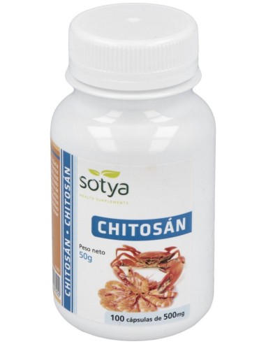 Sotya Chitosán 500Mg 100Cáps