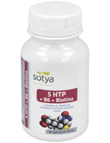 Sotya 5-Htp Y B6 720Mg 60Cáps