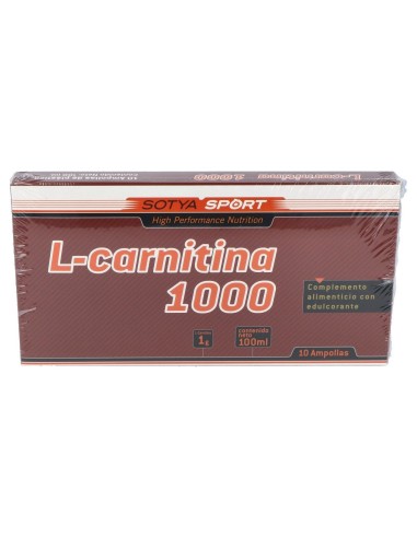 Sotya L-Carnitina 1000Mg 10 Viales