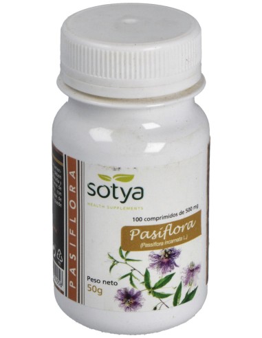 Sotya Pasiflora 500Mg 100Comp