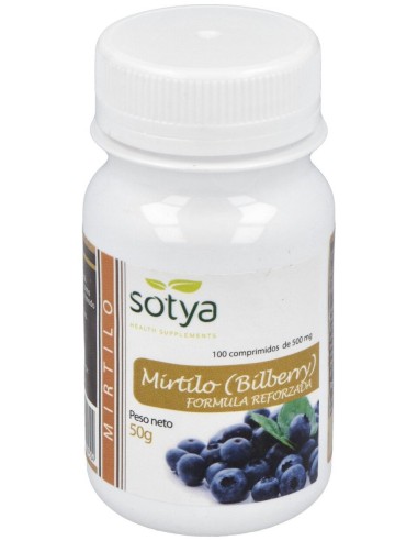 Sotya Mirtilo (Bilberry) 500Mg 100Comp