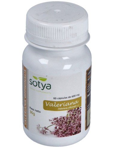 Sotya Valeriana 600Mg 60Cáps