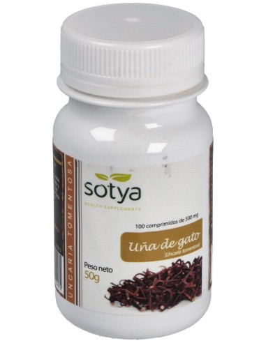 Sotya Uña De Gato 500Mg 100Comp