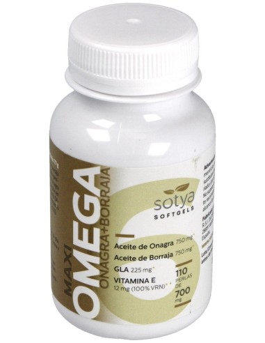 Sotya Onagra Y Borraja 700Mg 110 Perlas