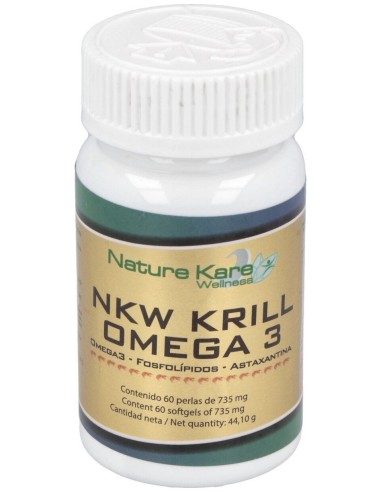 Nature Kare Wellness Krill Omega 60 Perlas