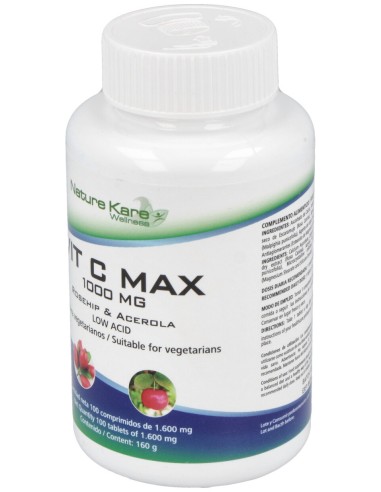 Vitamina C Max 1000Mg. 100Comp.