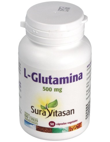 L-Glutamina 500Mg. 50Cap.