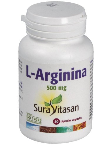 L-Arginina 500Mg. 50Cap.