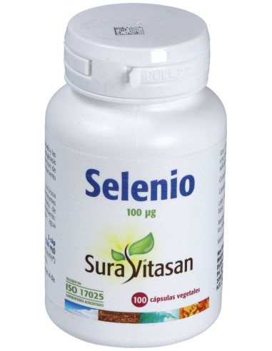 Selenio L-Selenometionina 100Mcg. 100Cap.