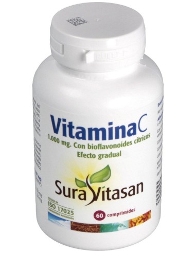 Vitamina C 1000Mg. Efecto Gradual 60Comp.