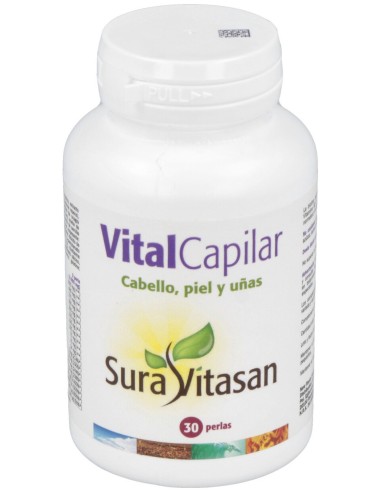 Vital Capilar Cabello,Piel Y Uñas 30Perlas