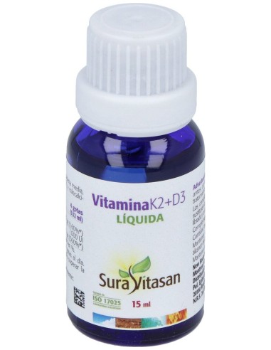 Vitamina K2 + D3 15Ml.
