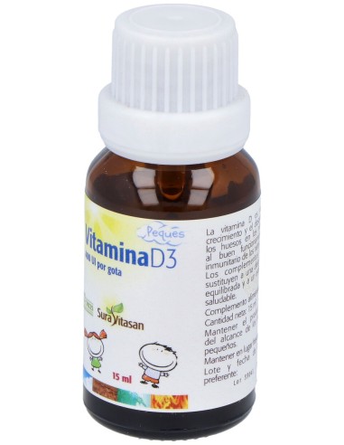 Vitamina D3 Peques 15Ml.