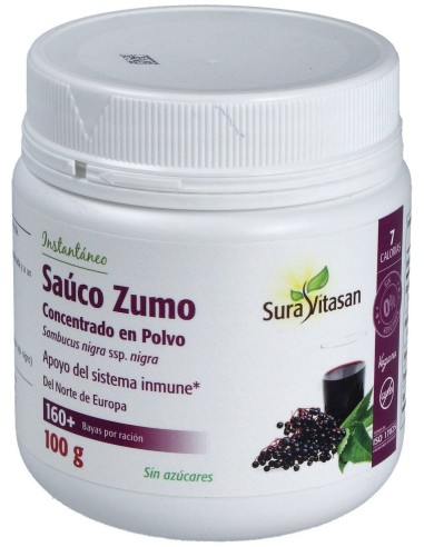 Sauco Zumo Concentrado En Polvo 100Gr.