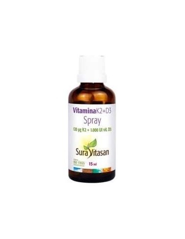 Vitamina K2 + D3 Spray 15Ml.