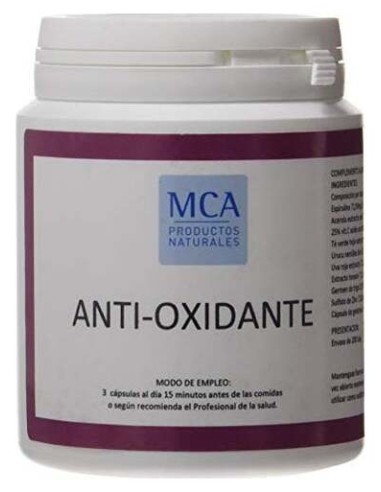 Mca Productos Naturales Antioxidante 200Caps