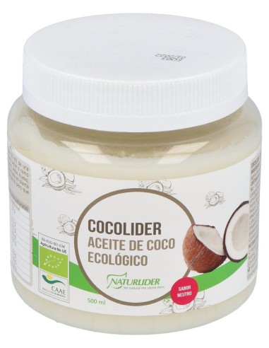 Cocolider Aceite De Coco Eco 500Ml.