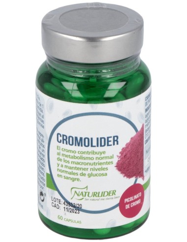 Naturlíder Cromo Picolinato 60Cáps