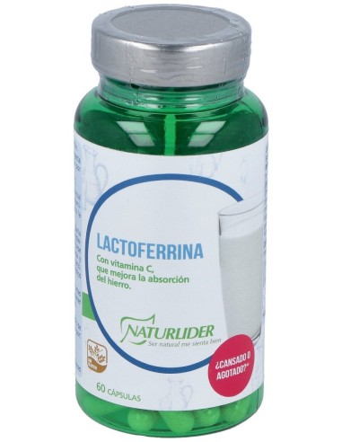Lactoferrina - Naturlíder - 60 Cápsulas Vegetales