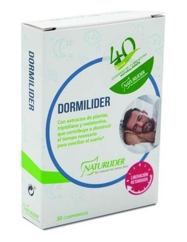 Naturlider Dormilider Melatonina 30Comp Retard