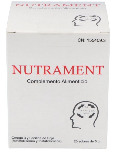 Nutrament 20 Sobres 5 Gramos