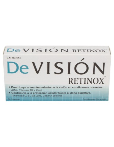 Devision Retinox 30 Capsulas