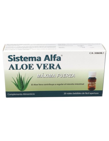 Sistema Alfa Aloe Vera Maxima Fuerza 20Amp.