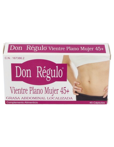 Don Regulo Vientre Plano Mujer 45+ Probiotico 45 Capsulas