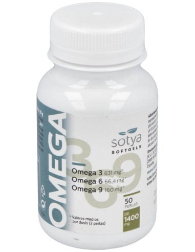 Sotya Omega 3-6-9 1300Mg 50 Perlas