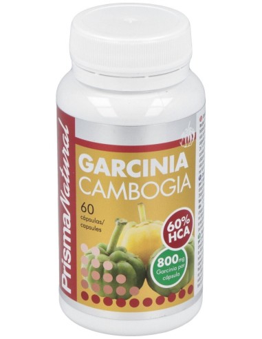 Nueva Garcinia Cambogia Prisma Natural 60 Cápsulas 800 Mg