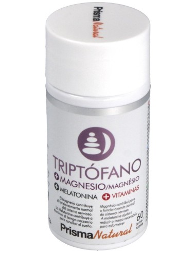 Prismas Natural Triptofano+Mg+Melatonina+Vitaminas 60Comp