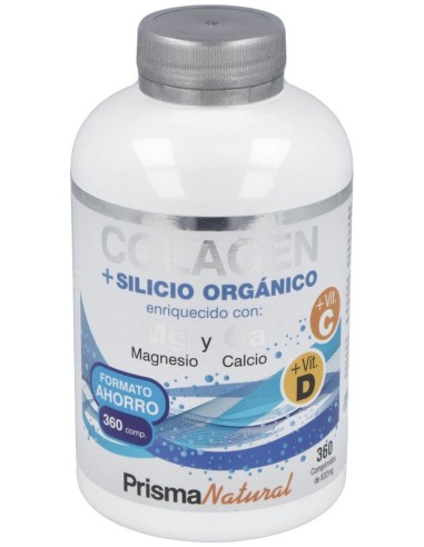 Colageno Porcino + Silicio Organico 360Comp.