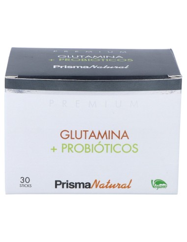 Prisma Premium  Glutamina + Probioticos 30 Sticks