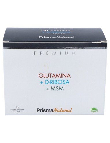 Prisma Natural Glutamina Ribosa Msm 15 Sobres