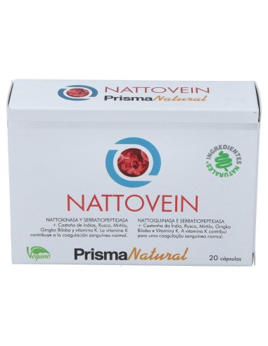 Nattovein 20 Caps Prisma Natural