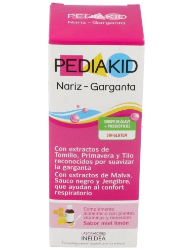 Pediakid Nariz-Garganta Jarabe 125Ml.