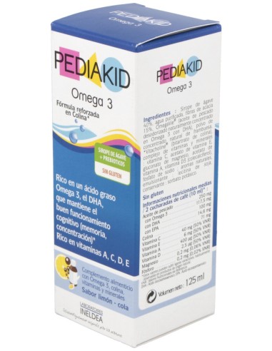 Pediakid Omega 3 Jarabe 125Ml.