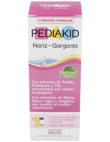 Pediakid Nariz-Garganta Jarabe 250Ml.