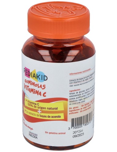 Pediakid Gominolas Vitamina C 60Gominolas