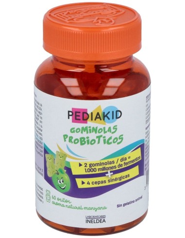 Pediakid Gominolas Probioticos 60Gominolas