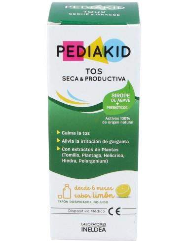 Pediakid Tos Seca Y Productiva 125Ml.