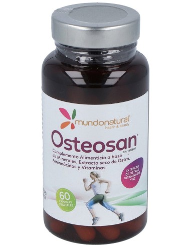 Mundo Natural Osteosan 60 Cap 973 Nmg