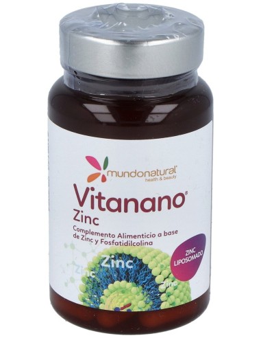 Mundonatural Vitanano Zinc Liposomado 30Caps