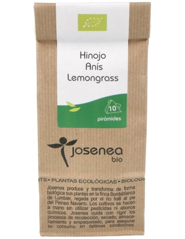 Josenea Hinojo Anis Lemongrass 10 Piramides