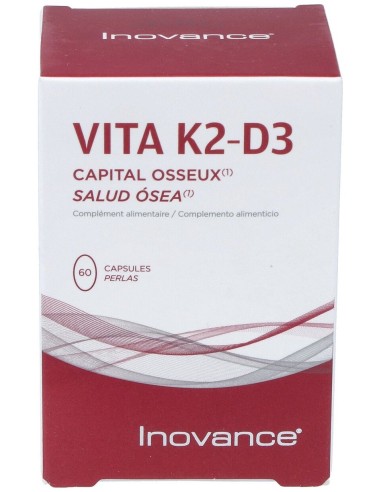 Inovance Vita K2 D3 60 Cápsulas