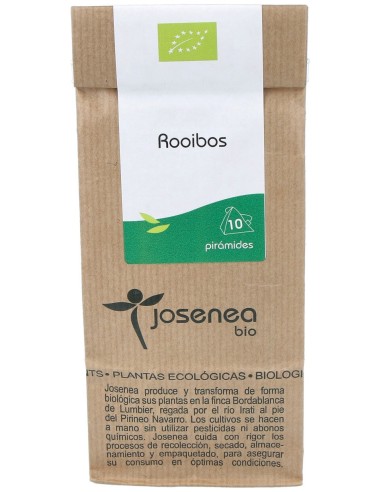 Josenea Rooibos Con Naranja Bio Bolsa 10 Pirámides