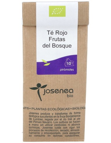 Josenea Té Rojo Frutas Del Bosque Bio 10Uds