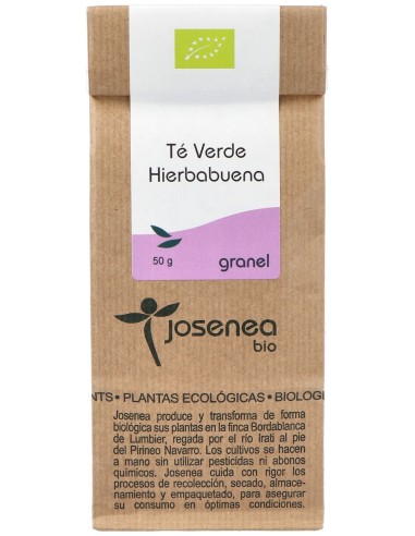 Josenea Té Verde Con Hierbabuena Granel 50 Gr